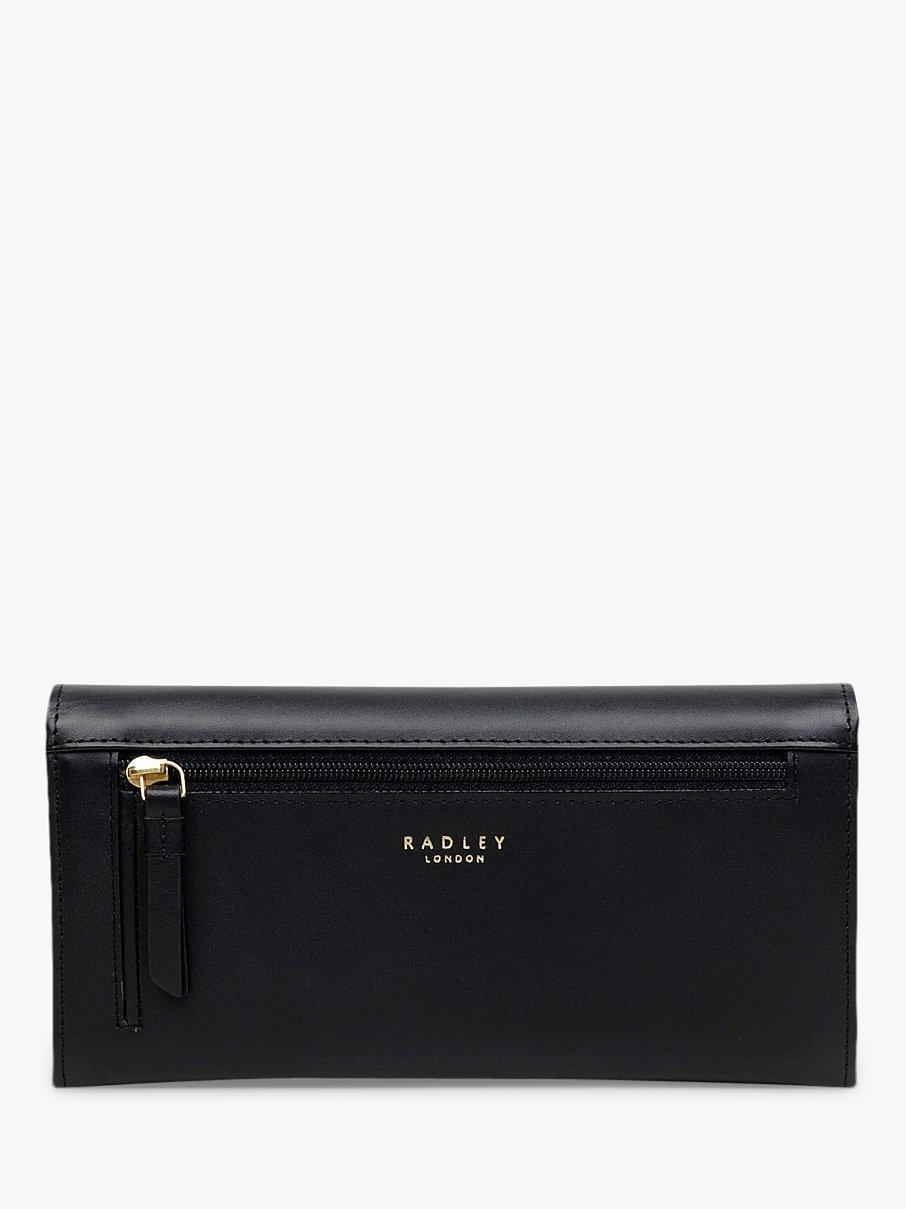 Radley Heritage Leather Matinee Purse, Black, One Size