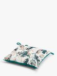 John Lewis Aralia Seat Pad, Green / Multi