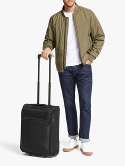 John Lewis ANYDAY Cannes 53cm 2-Wheel Cabin Case - view 2, Black