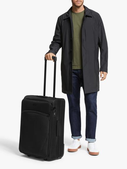 John Lewis ANYDAY Cannes 63cm 2-Wheel Medium Suitcase - view 2, Black