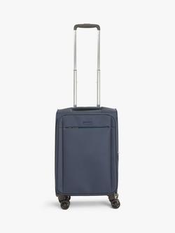 John Lewis Vienna 4-Wheel 55cm Lightweight Cabin Case, Navy