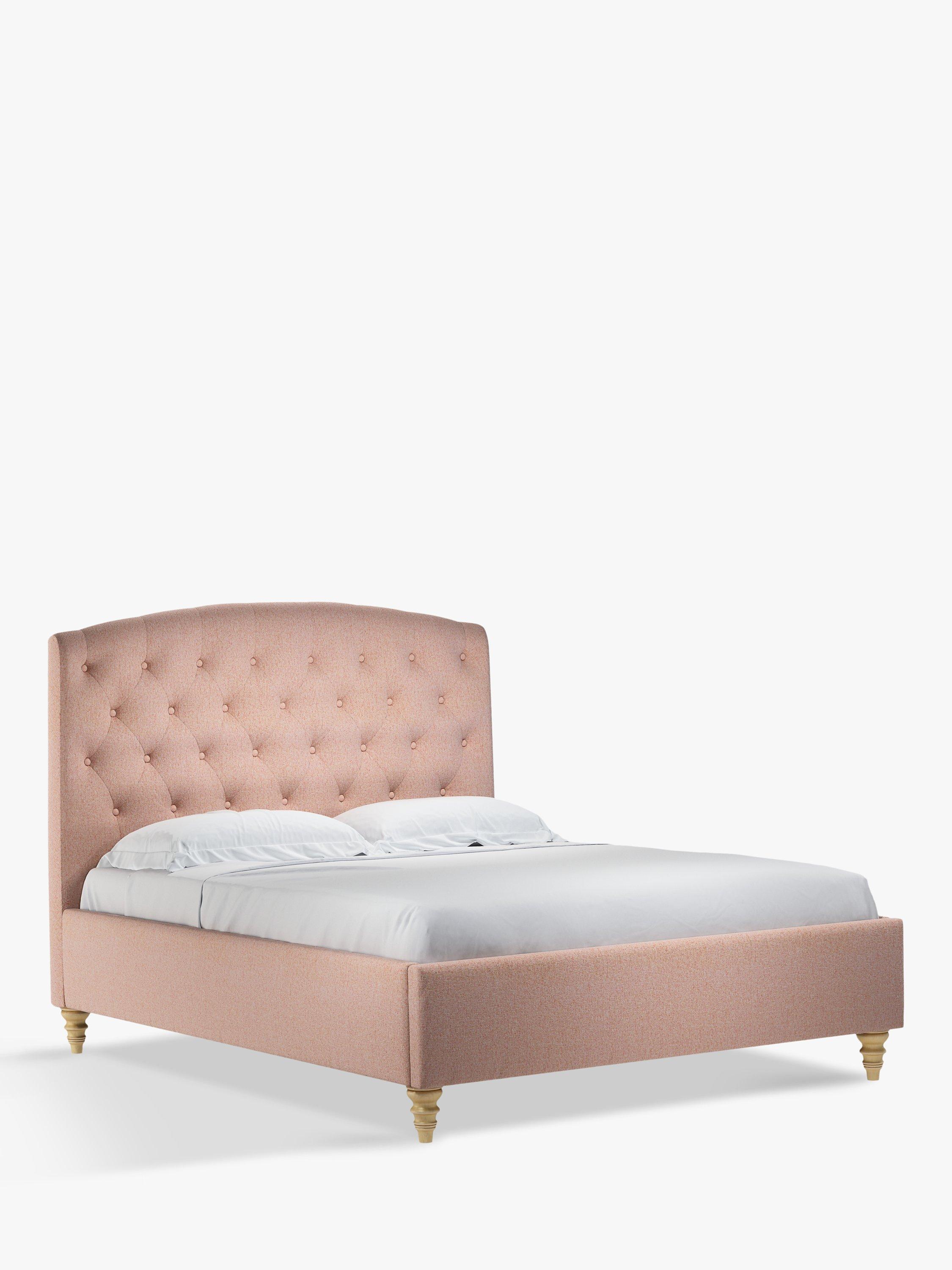 John Lewis & Partners Rouen Upholstered Bed Frame, King Size, Pepper Blossom