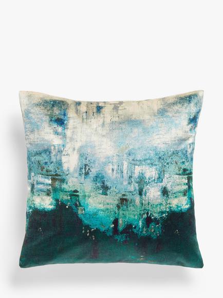 John Lewis Alba Cushion, Green