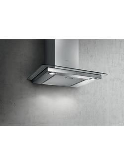 Elica Tribe 60cm Chimney Cooker Hood, Stainless Steel / Glass, Stainless Steel / Glass