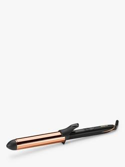 BaByliss Titanium Brilliance Curls Hair Curler, Black, Black/Rose Gold