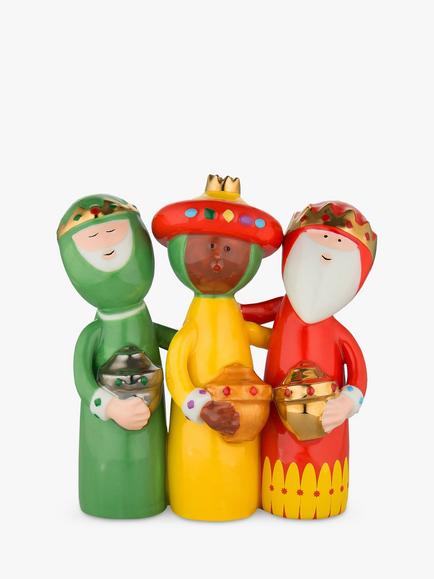 Alessi 3 Wise Men Figurine, Multi