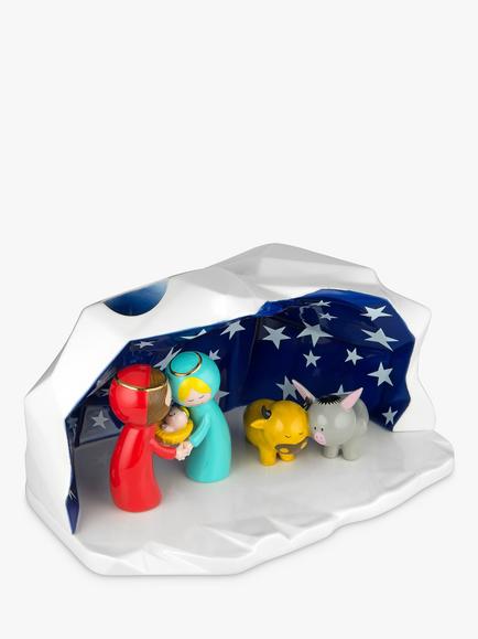 Alessi 'Happy Eternity Baby' Nativity Scene, 