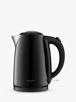 John Lewis JLK093 1.7L Kettle, Black