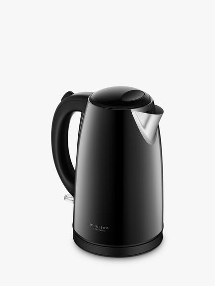 John Lewis JLK093 1.7L Kettle - view 2, Black