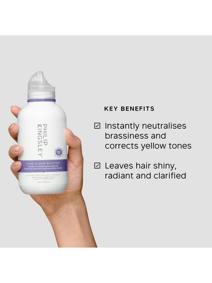 Philip Kingsley Pure Blonde Booster Colour-Correcting Weekly Shampoo, 250ml - view 2, 