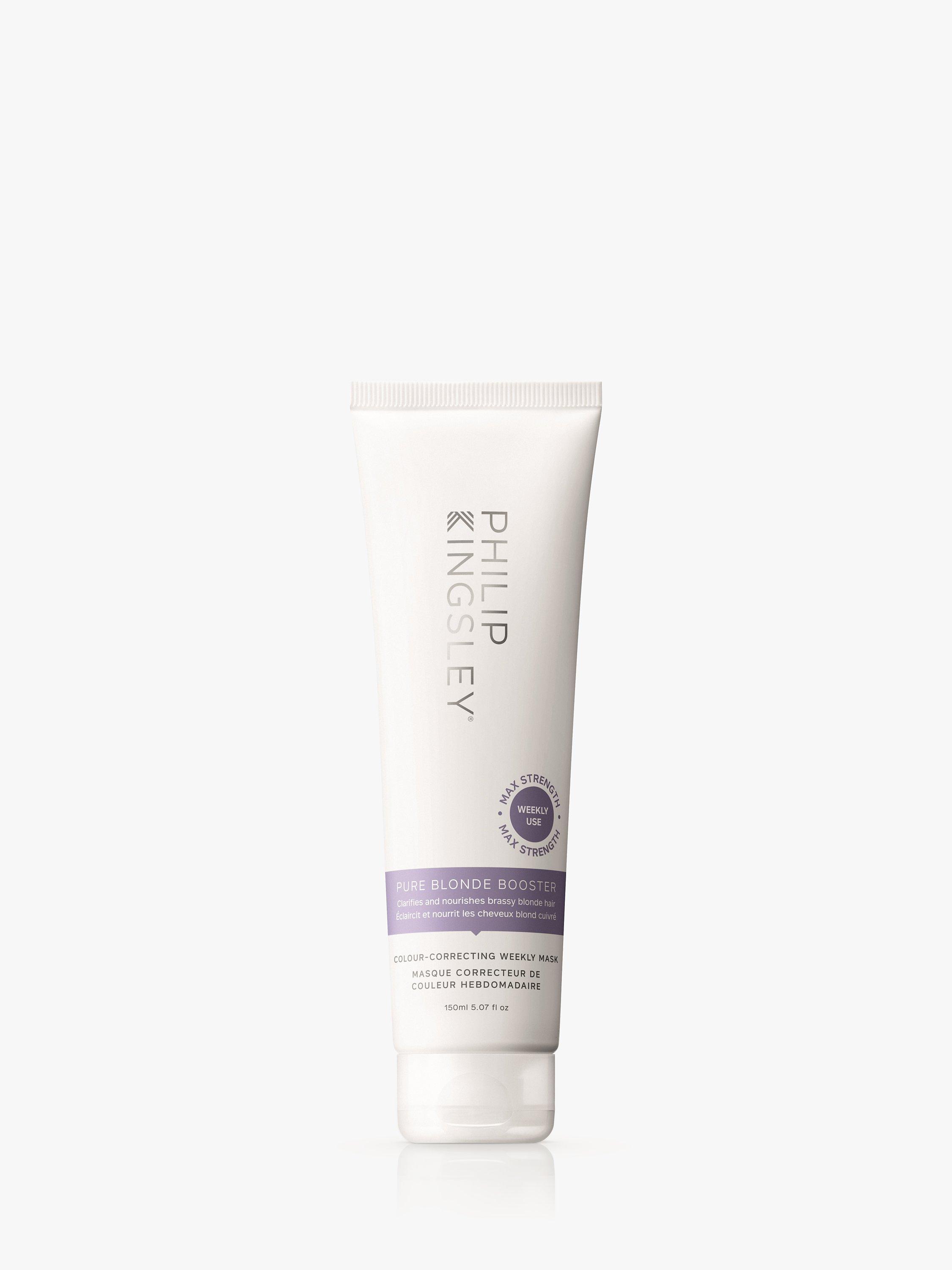 Product image 1 of 3, which shows Philip Kingsley Pure Blonde Booster Colour-Correcting Weekly Mask, 150ml