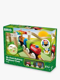 BRIO 33727 My First Railway Beginner Pack, FSC-Certified (Beech)