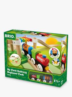 BRIO 33727 My First Railway Beginner Pack, FSC-Certified (Beech), 