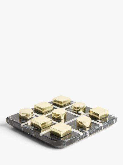 John Lewis Decorative Marble Noughts & Crosses, 