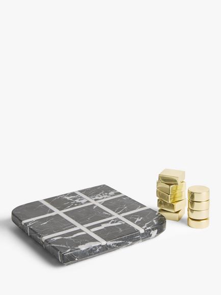 John Lewis Decorative Marble Noughts & Crosses - view 2, 