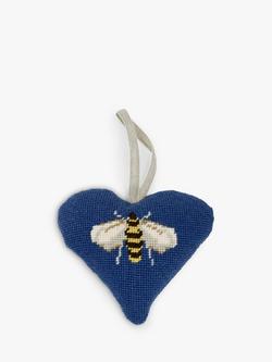 Cleopatra's Needle Lavender Bee Heart Tapestry Kit, 
