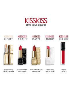 Guerlain Kiss Kiss Lipstick - view 2, 330 Red Brick