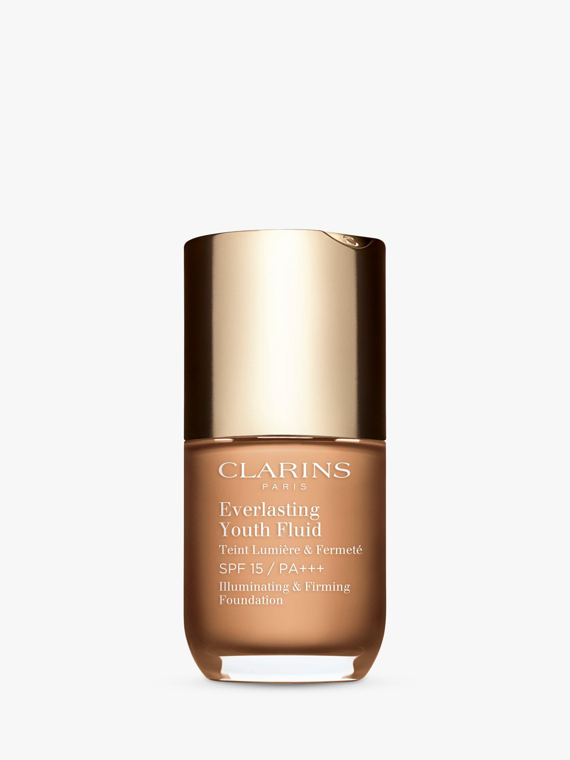 Product image 1 of 2, which shows Clarins Everlasting Youth Fluid Foundation SPF 15, 108.5 Cashew