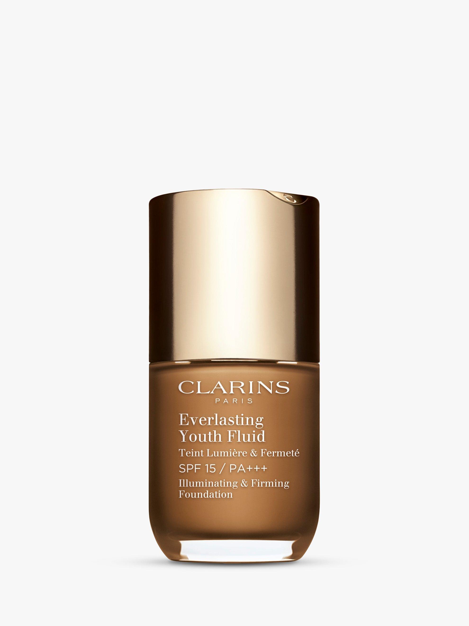 Product image 1 of 2, which shows Clarins Everlasting Youth Fluid Foundation SPF 15, 118 Sienna