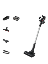 Bosch BCS612GB Unlimited 6 Dual Battery Cordless Vacuum Cleaner, White