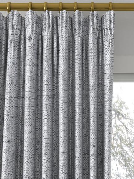 John Lewis Tonal Weave Made to Measure Curtains or Roman Blind, Thistle - view 2, Thistle
