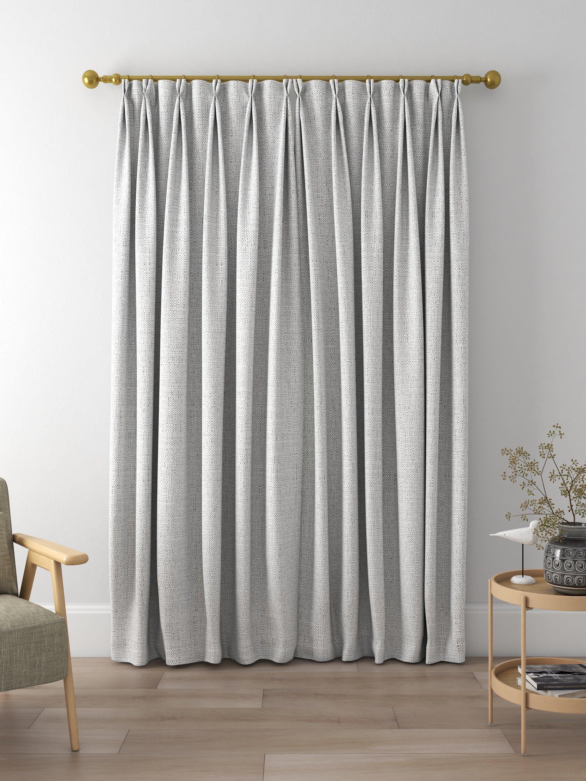 John Lewis Tonal Weave Made to Measure Curtains, Flint