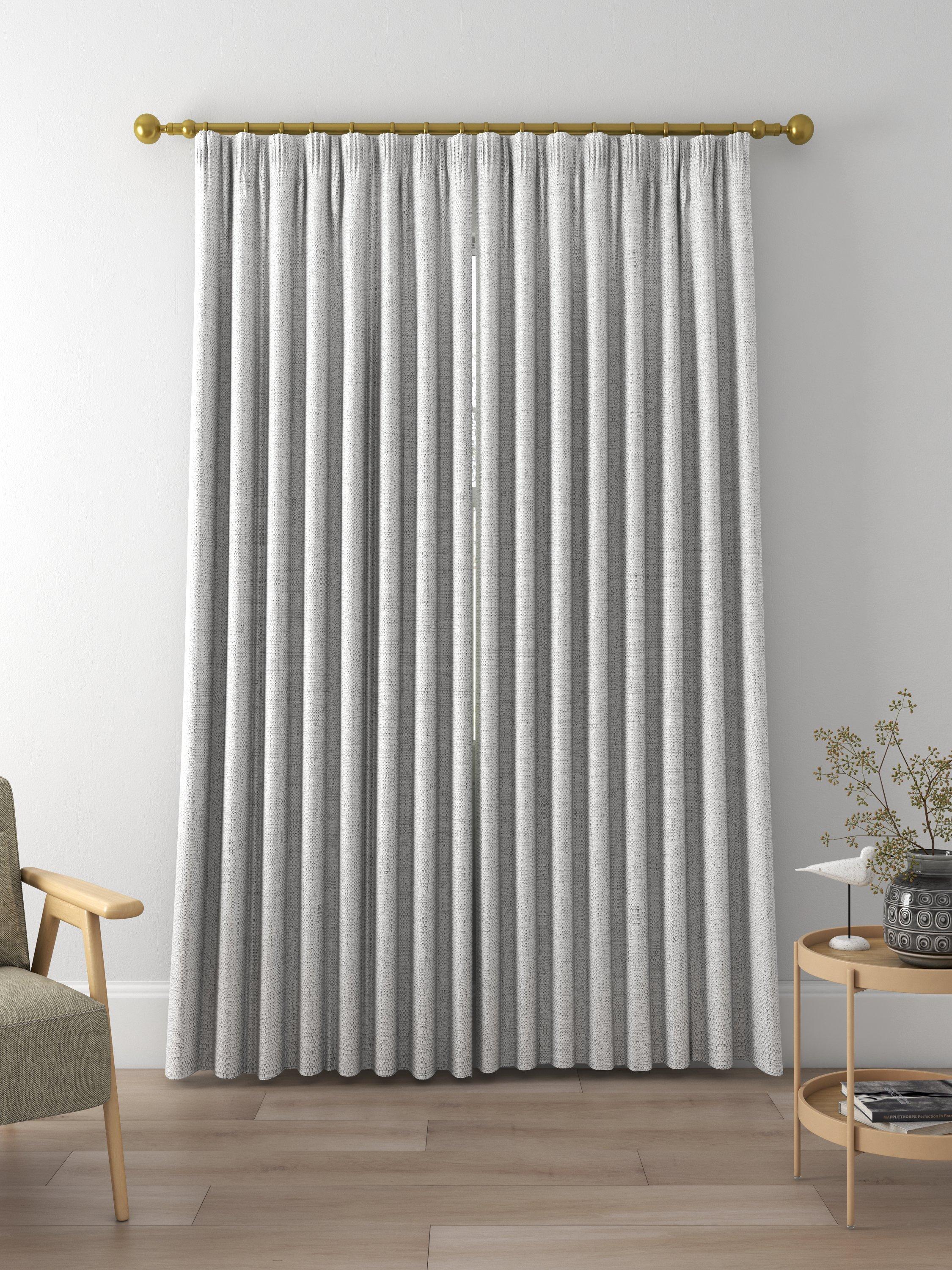 John Lewis Tonal Weave Made to Measure Curtains, Flint