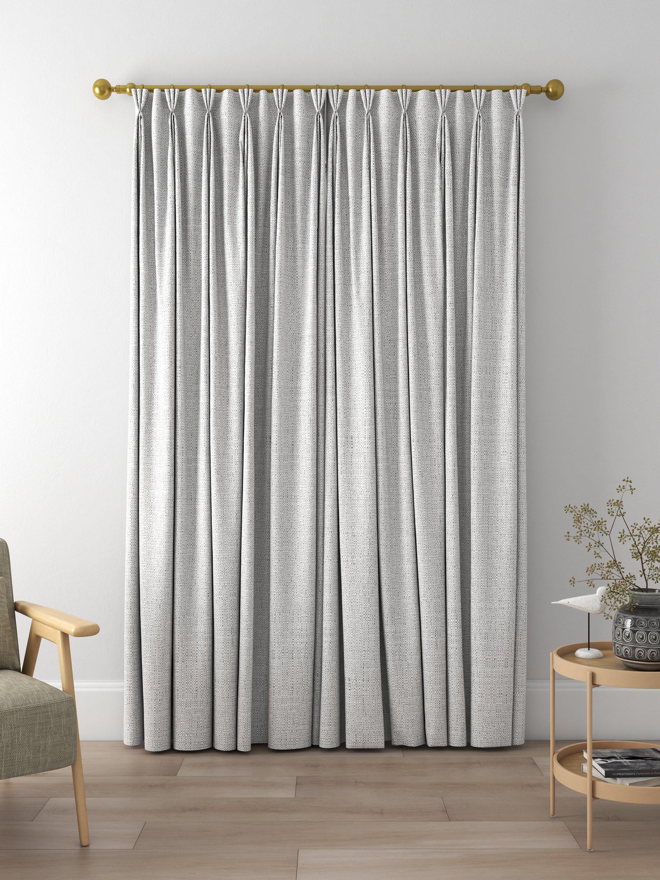 John Lewis Tonal Weave Made to Measure Curtains, Flint