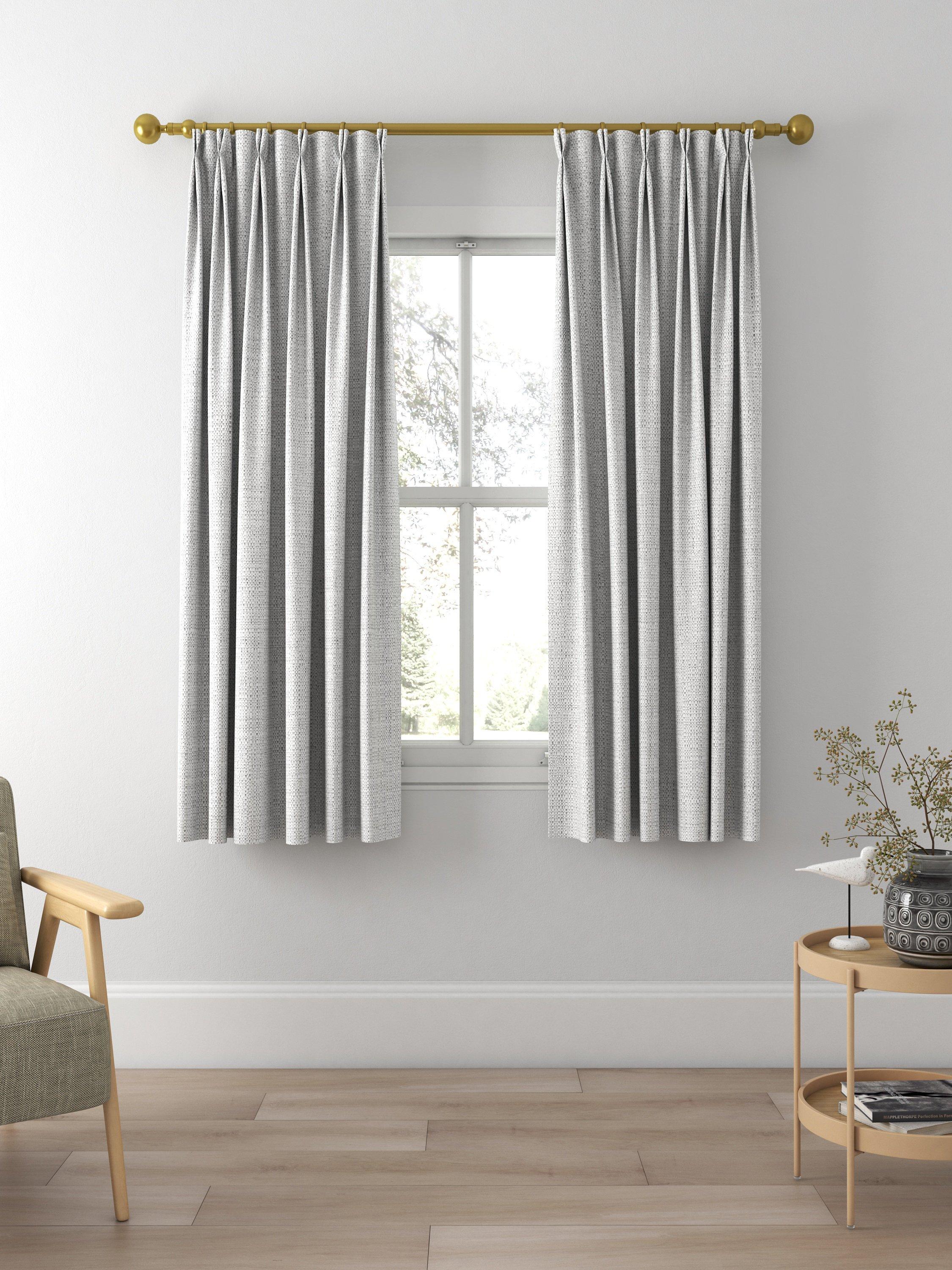 John Lewis Tonal Weave Made to Measure Curtains, Flint