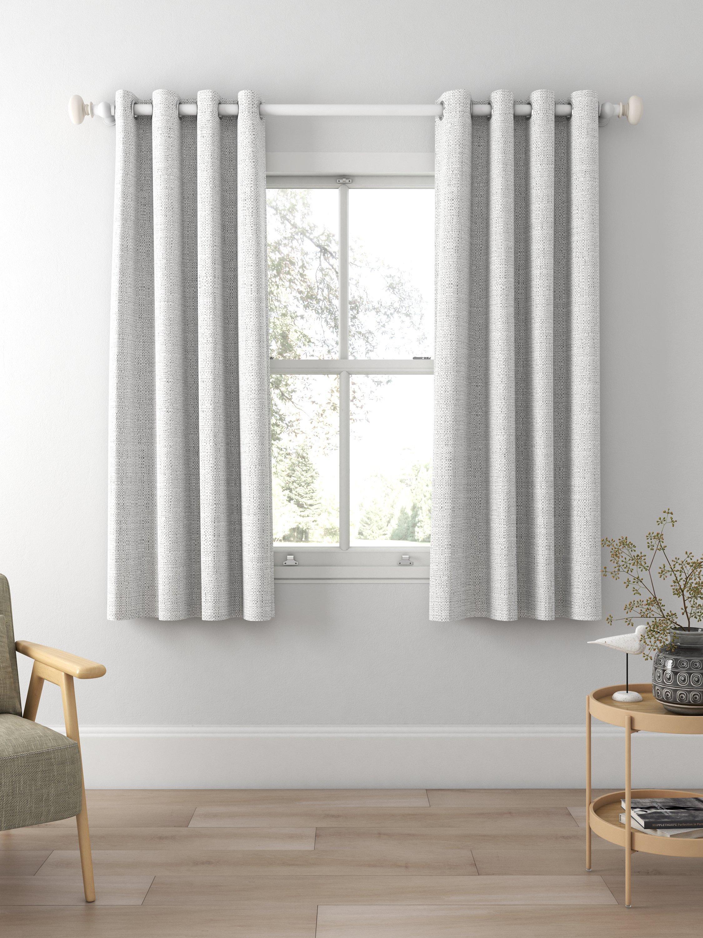 John Lewis Tonal Weave Made to Measure Curtains, Flint