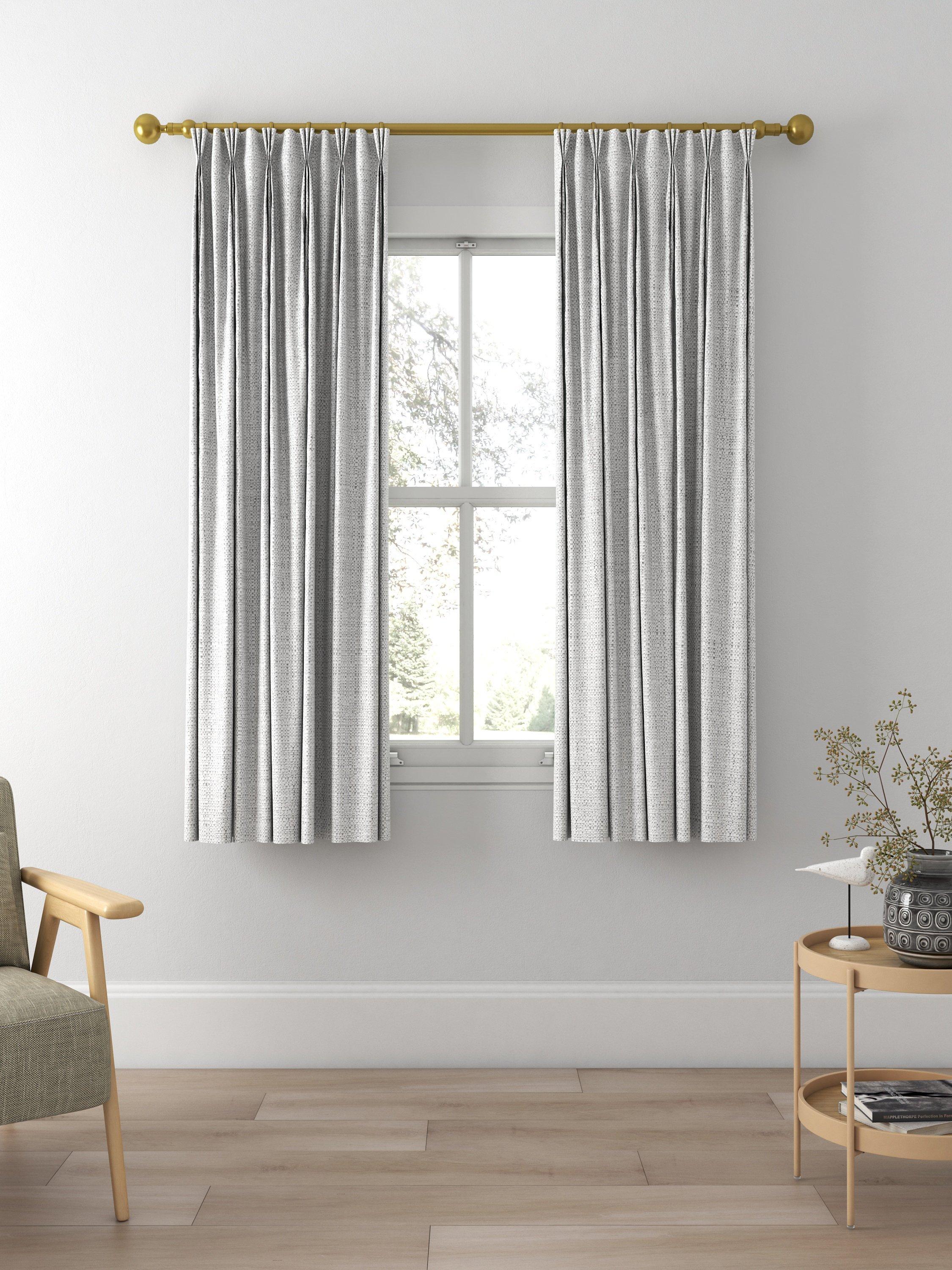 John Lewis Tonal Weave Made to Measure Curtains, Flint