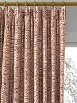 John Lewis Tonal Weave Made to Measure Curtains or Roman Blind, Chestnut - view 2, Chestnut
