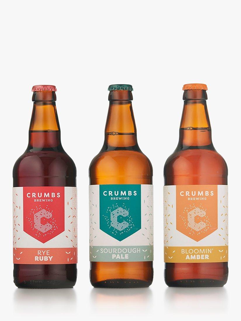 Crumbs Brewing Beer Gift, 3x 500ml