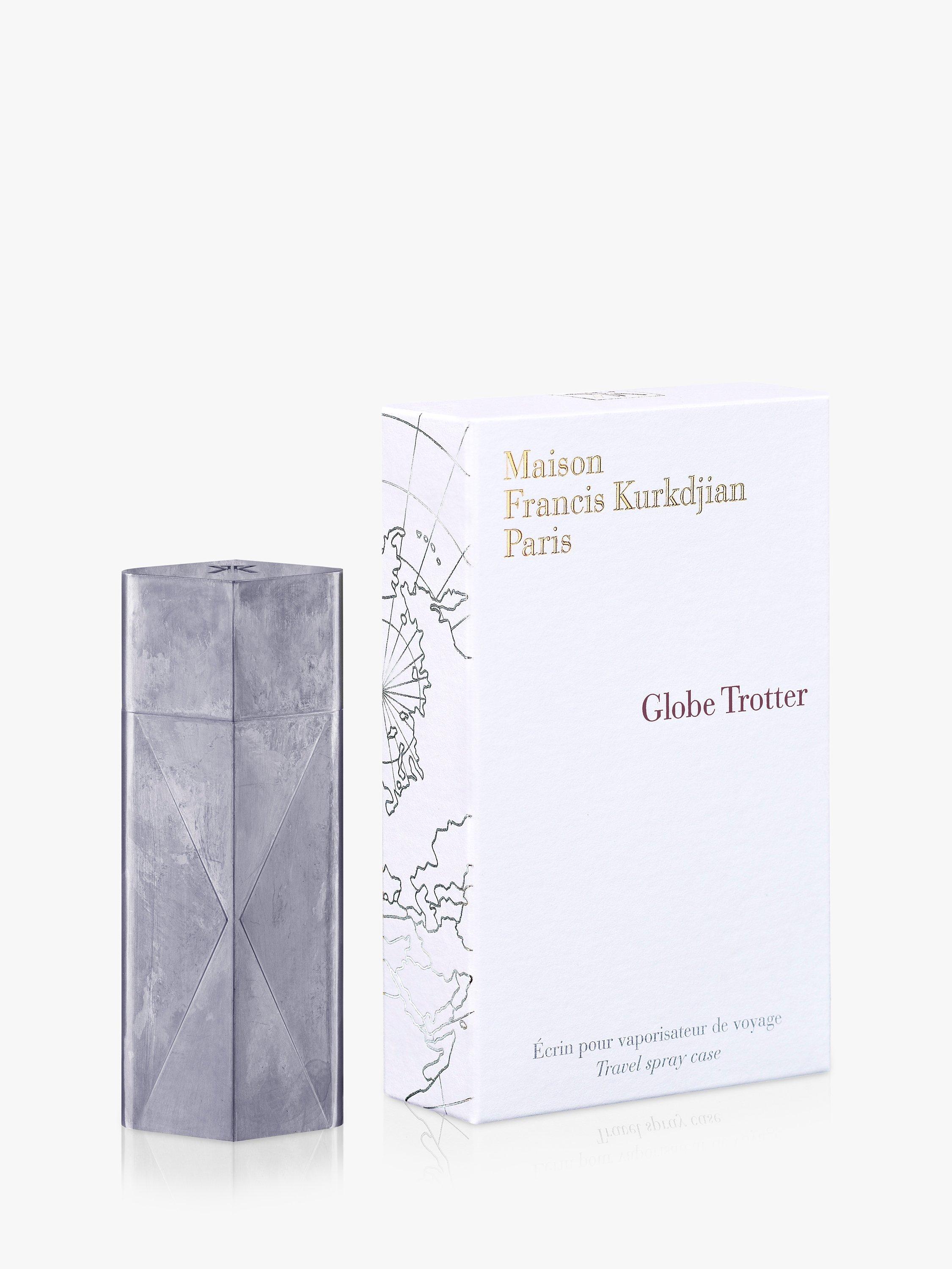 Product image 2 of 4, which shows Maison Francis Kurkdjian Globe Trotter Travel Spray Case, Zinc Edition, 11ml
