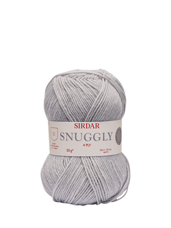 Sirdar Snuggly 4 Ply Knitting Yarn, 50g, Cloud