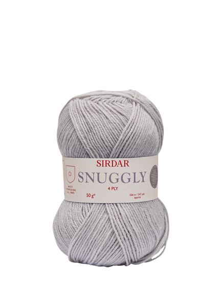 Sirdar Snuggly 4 Ply Knitting Yarn, 50g, Cloud