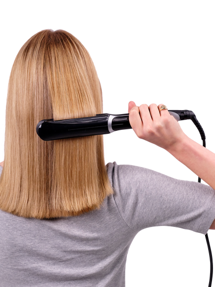 BaByliss Super Smooth Wide Hair Straighteners, Black - view 2, Black