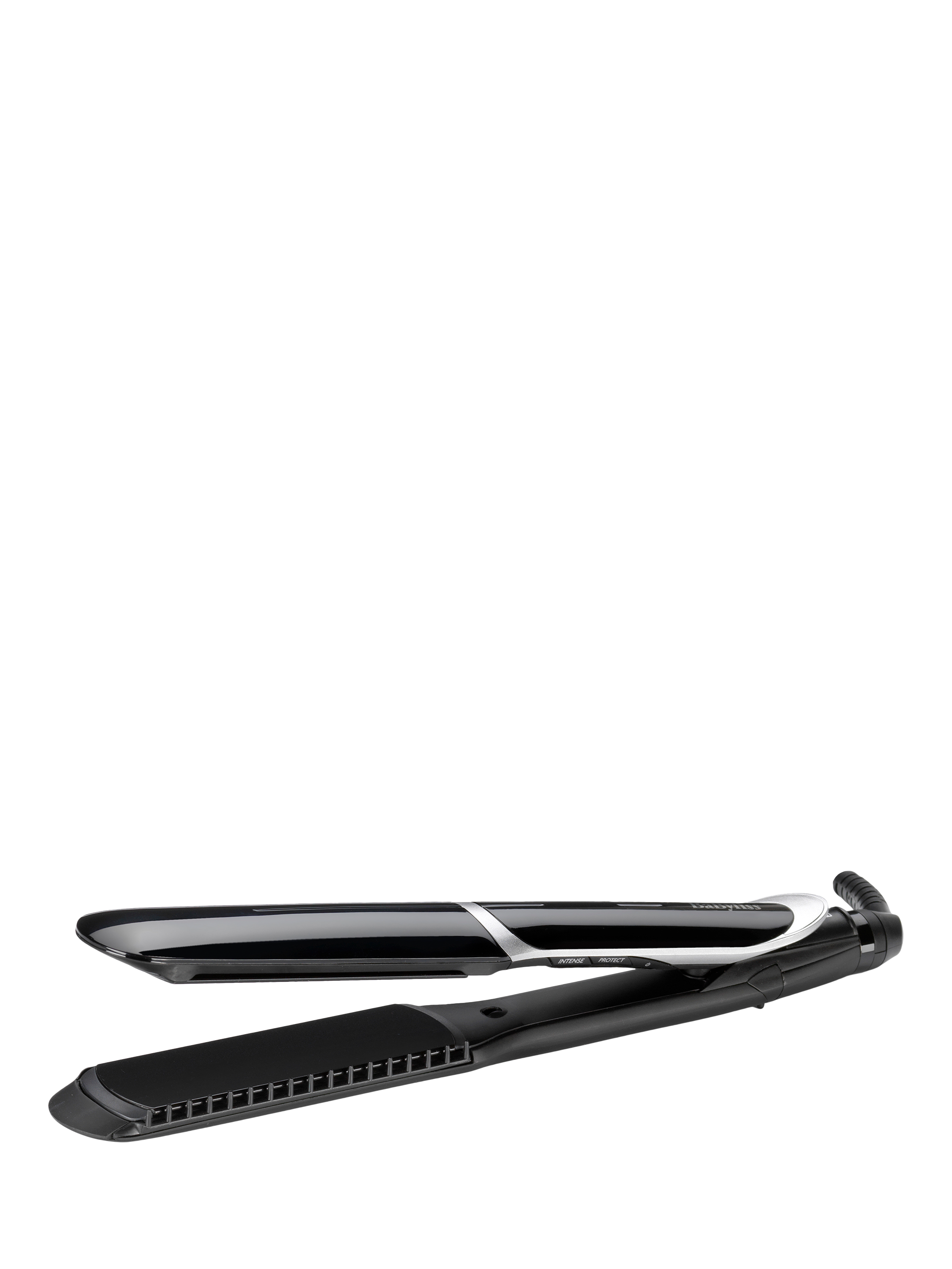 Product image 6 of 6, which shows BaByliss Super Smooth Wide Hair Straighteners, Black