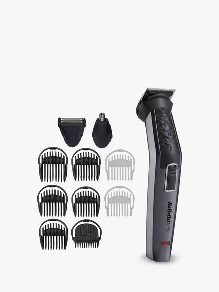 Babyliss 11-in-1 Carbon Titanium Multi Trimmer Kit, Black, Black