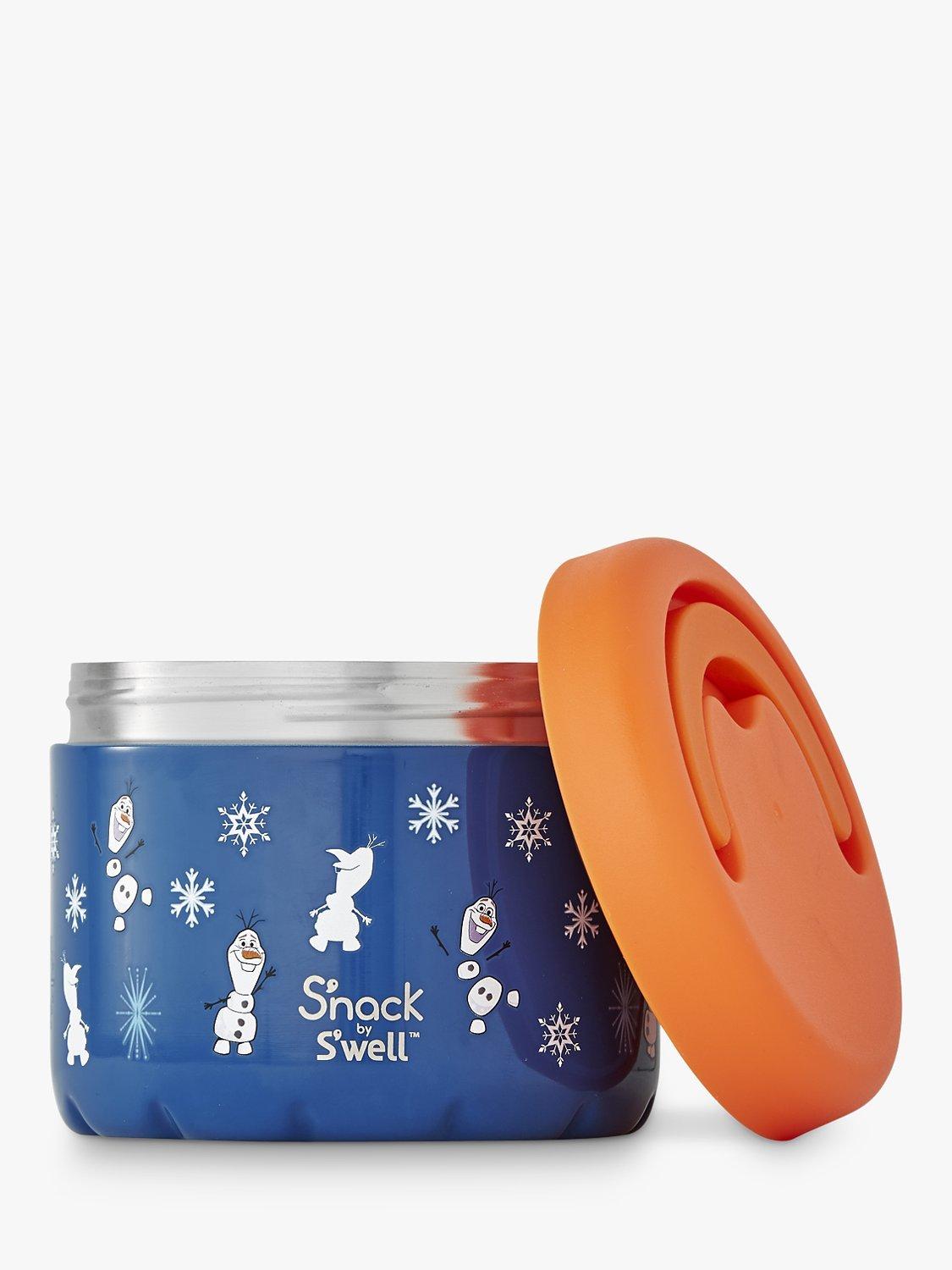 S'nack by S'well Disney Frozen Olaf Insulated Lunch Box, 709ml, Blue