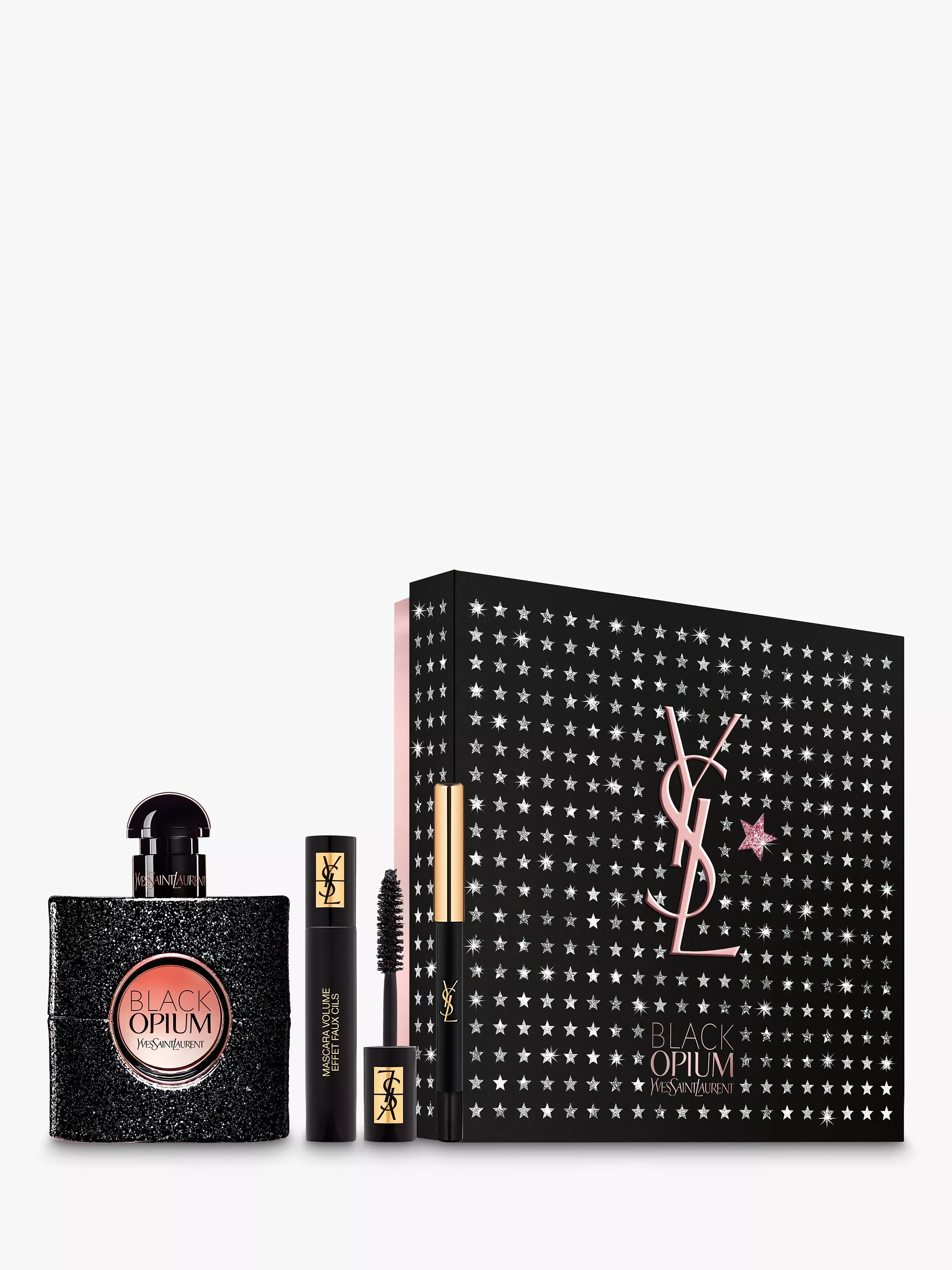 Yves Saint Laurent Black Opium Eau de Parfum 50ml Fragrance Mascara Gift Set