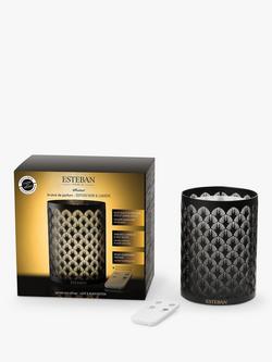 Esteban Art Deco Light Effects Electric Diffuser - view 2, Black
