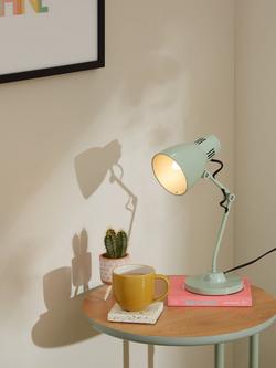 John Lewis Tony Desk Lamp - view 2, Lichen