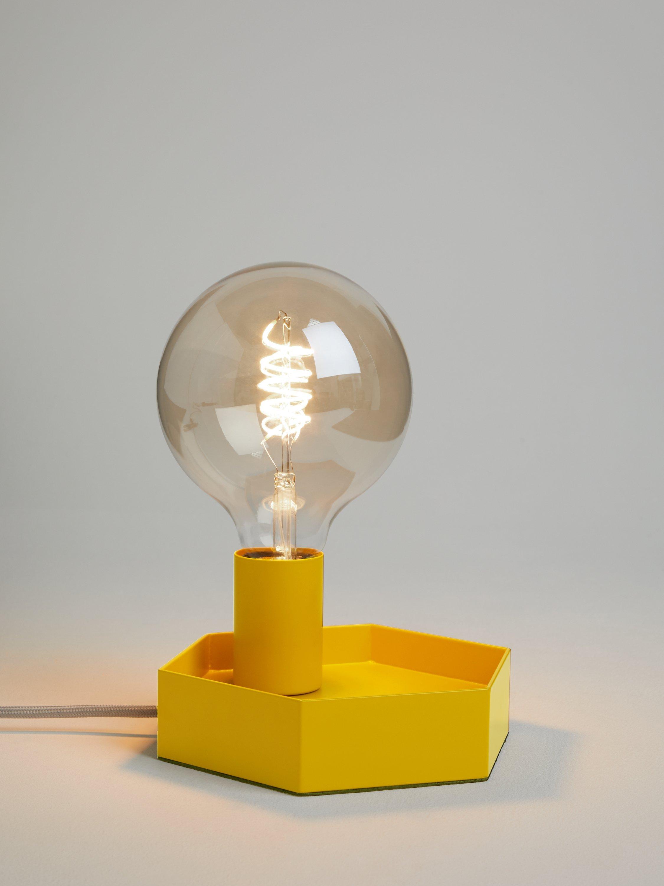 House by John Lewis Hex Bulbholder Table Lamp