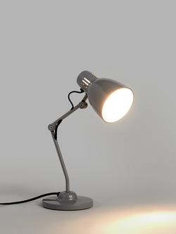 John Lewis Tony Desk Lamp, Grey