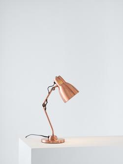 John Lewis Tony Desk Lamp, Copper