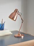 John Lewis Tony Desk Lamp, Copper