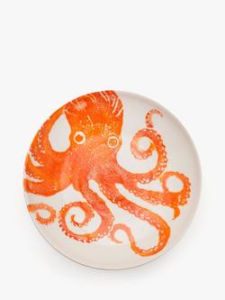 BlissHome Creatures Octopus Pasta Bowl, 24.5cm, Orange - view 2, Orange