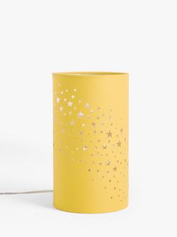 John Lewis Stardust Table Lamp - view 2, Marigold