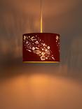 John Lewis Outer Space Lampshade, Orange